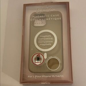 Gold Magnetic Case for iPhone 15/14/13